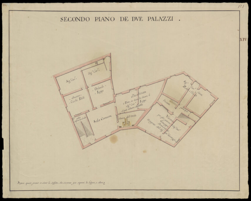 Orologio – interno – secondo piano – ASFi fortezze – 399