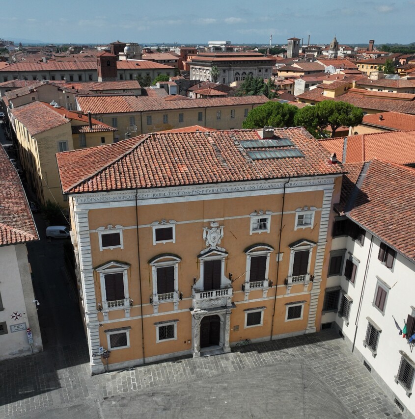Palazzo dei Dodici – immagine 1 – Freccioni SNS – DJI_0062