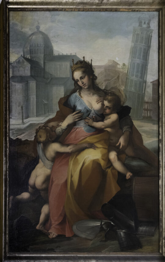 Palazzo dei Dodici – interno – Allegoria di Pisa – Tartarelli Pal. Reale – DSC_8272-Modifica