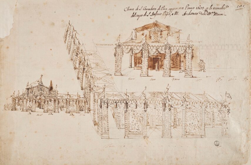 Eventi storici – Reliquie 1683 – disegno 1 – GDSU – n. 5204 A (r)