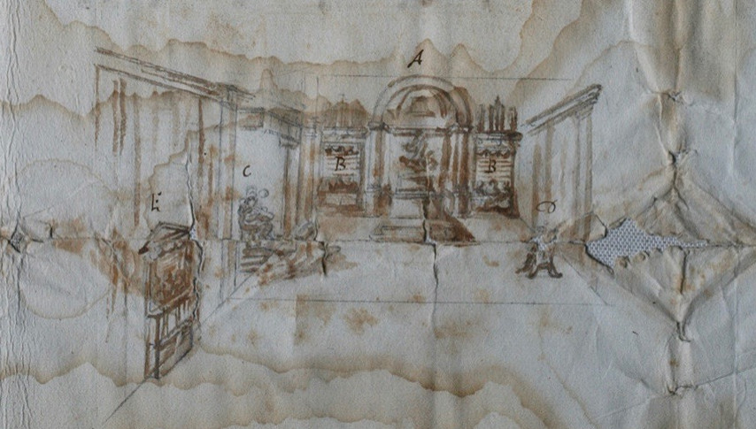 Eventi storici – Reliquie 1683 – disegno 8 – ASPI – OSS, 2356, n. 44 altra 2