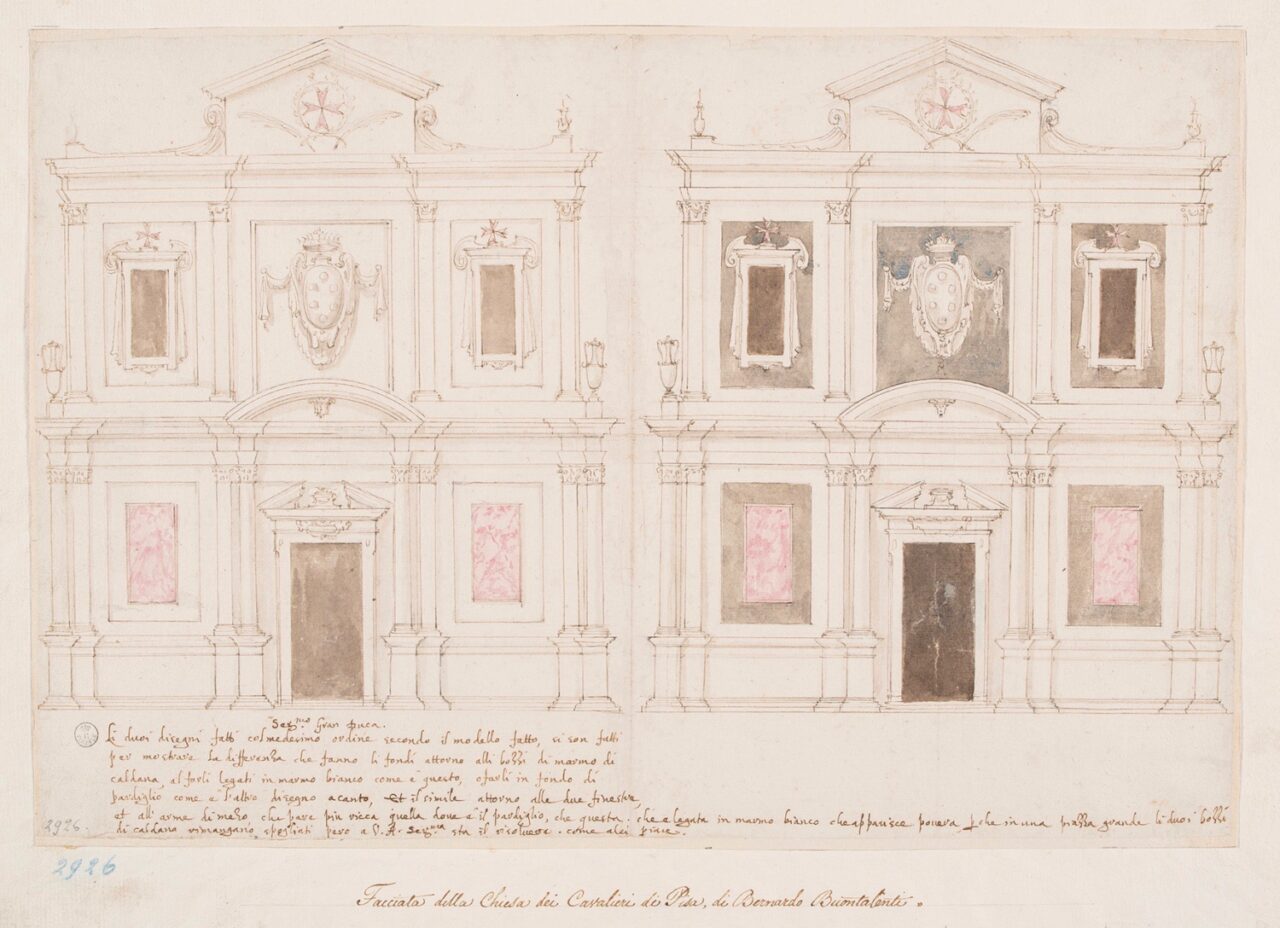 Progetti don Giovanni – disegno 1 – GDSU – n. 2926 A