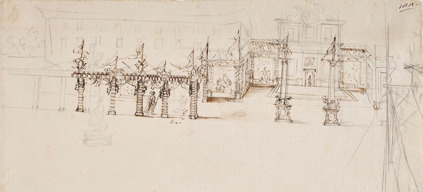 Eventi storici – Reliquie 1683 – disegno 6 – GDSU – n. 5205 A