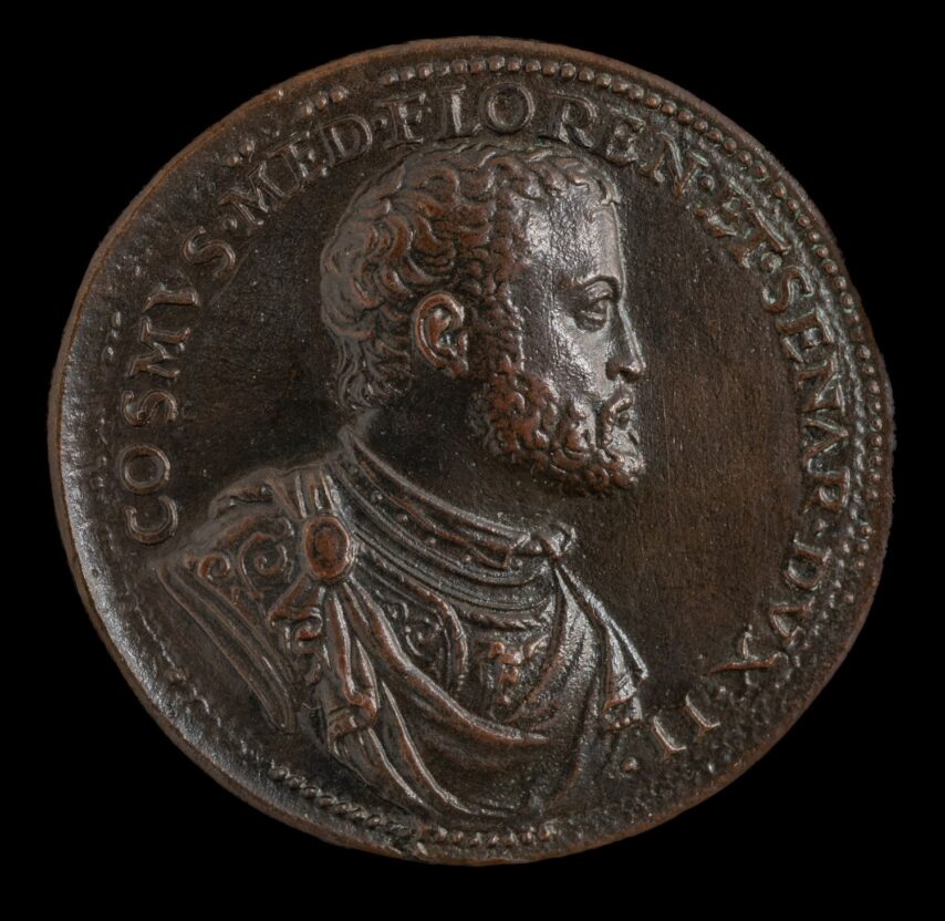 Carovana – facciata – stemmi – foto diritto medaglia – Bargello – inv. 6369