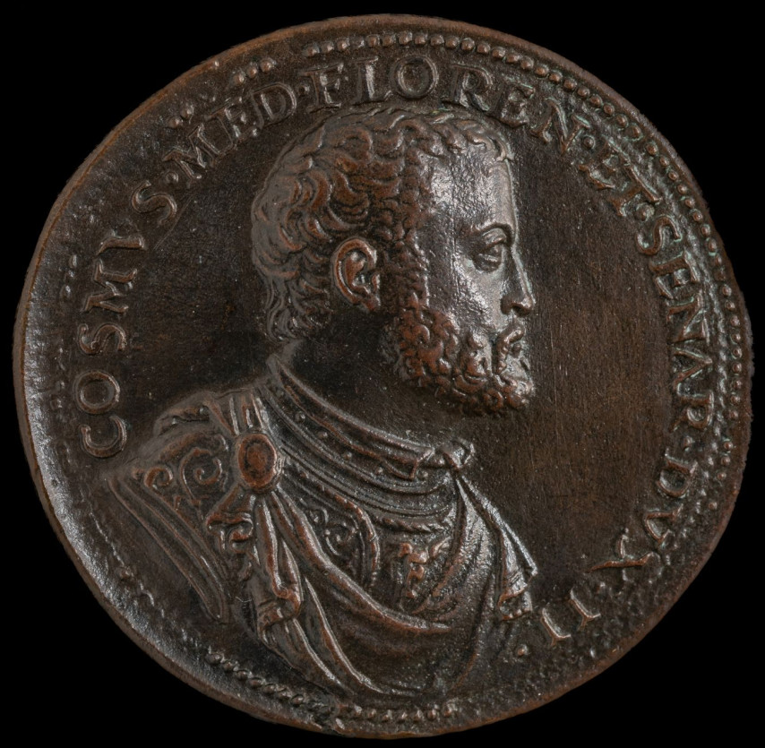 Carovana – facciata – stemmi – foto diritto medaglia – Bargello – inv. 6369