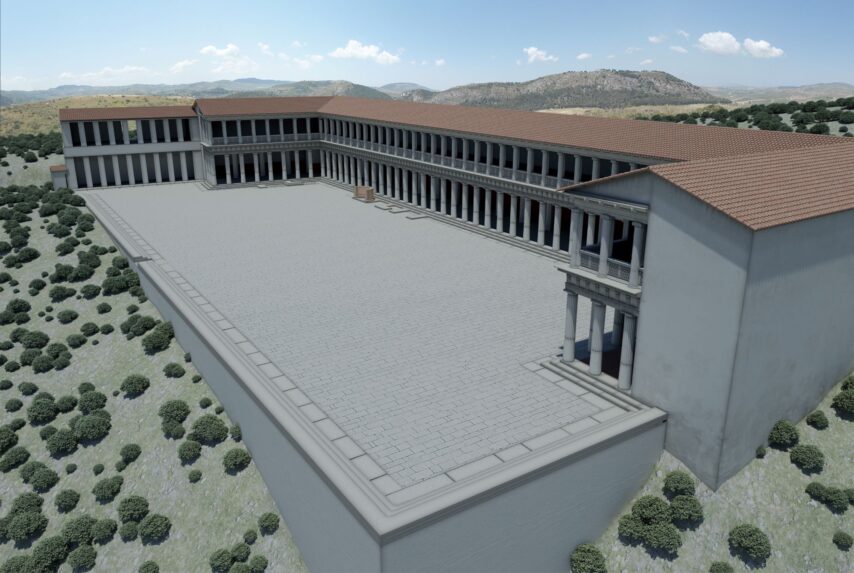 Palazzo della Carovana – interno – calchi – G5 – stoa_vista1 – SAET