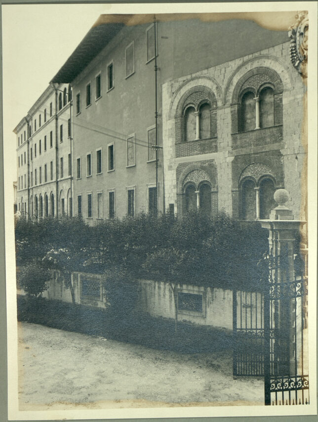 Palazzo Carovana – foto storica – album luoghi 13 – Archivio SNS