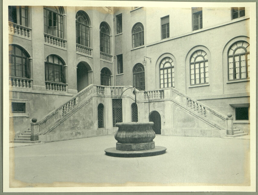 Palazzo Carovana – foto storica – album luoghi 14 – Archivio SNS