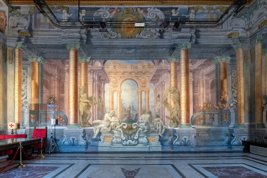 Palazzo Dodici – Sala Udienza – parete maggiore – TARTARELLI – DSC_0230