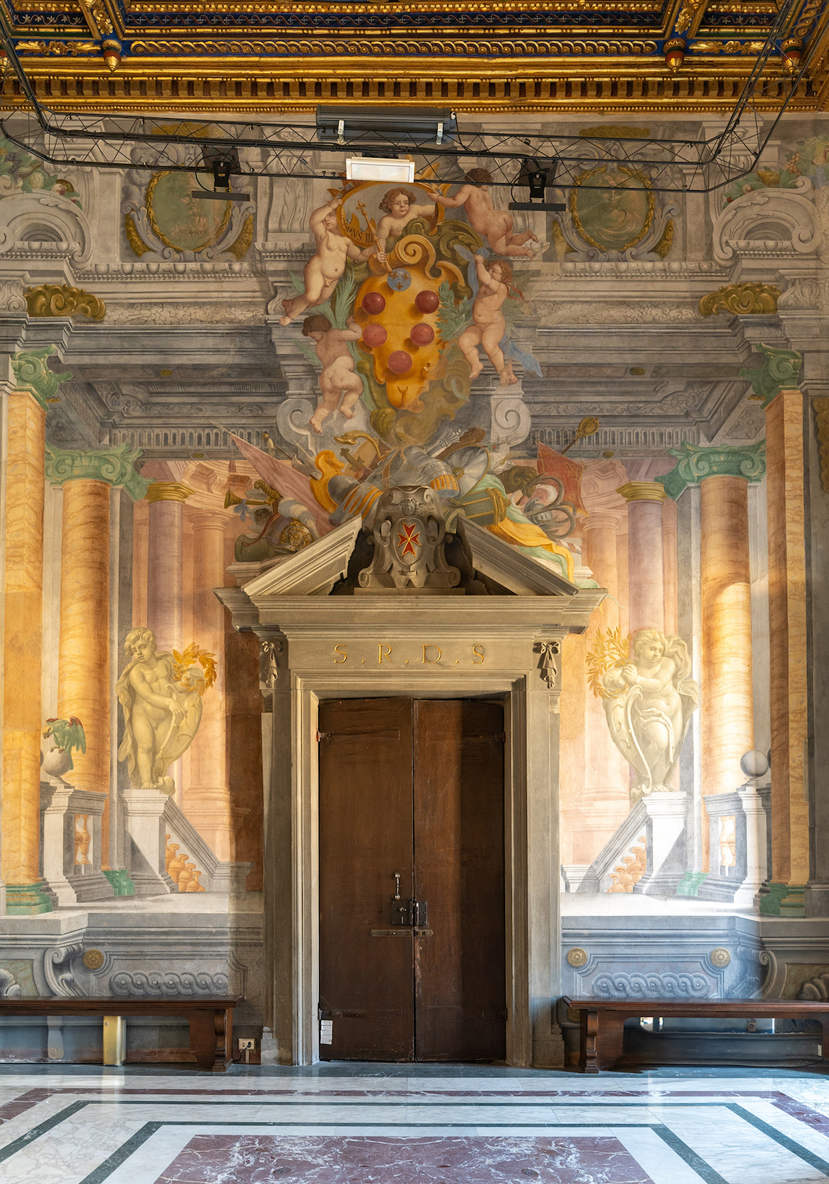 Palazzo Dodici – Sala Udienza – parete ingresso – TARTARELLI – DSC_0234