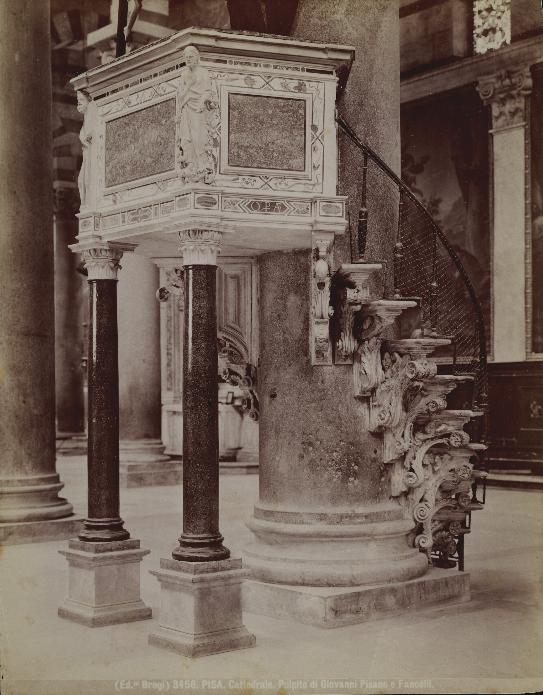 S. Stefano – pulpito – Brogi – ICCD – MPI6103552