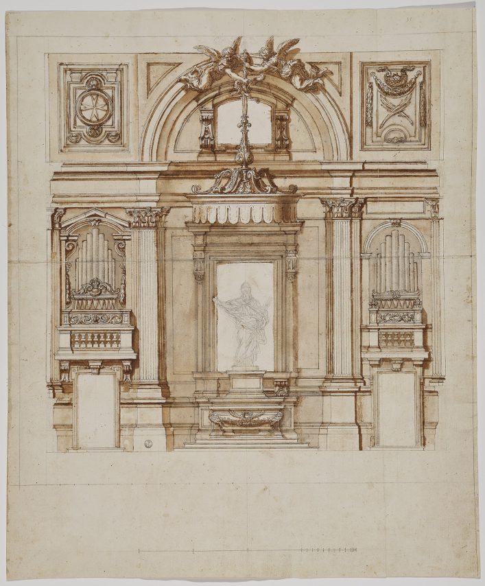 S. Stefano – progetti altare – Ferri – Firenze GDSU – 2265A