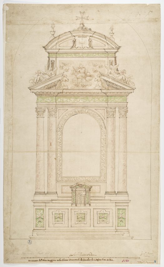 S. Stefano – progetti altare – Francesco Nave – Firenze GDSU – 5120 S