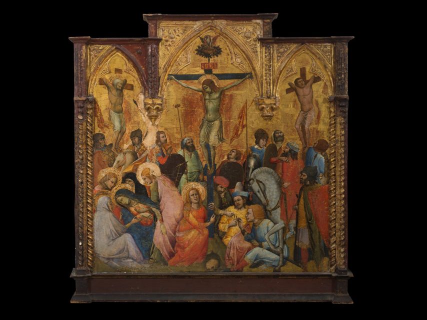 Peste – A. Veneziano – Crocifissione – Museo S. Matteo