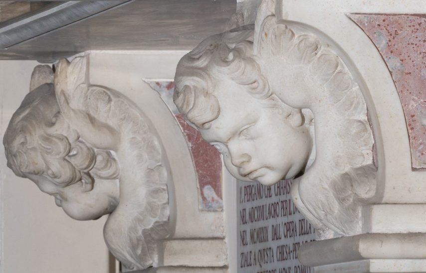 S. Stefano – pulpito, particolare angeli – TARTARELLI – DSC_3063_particolare