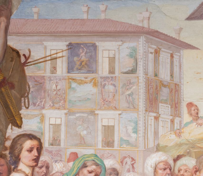 Palazzo Orologio – Volterrano – Battaglia di Bona, part. – Tartarelli – DSC_3098