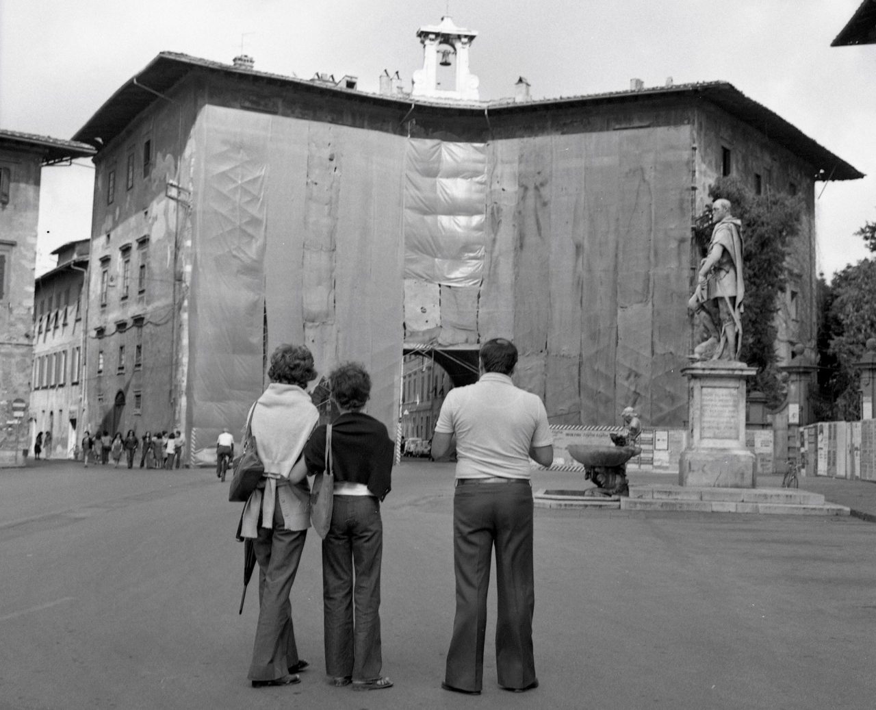 Orologio – preesistenze medievali – lavori – Palazzo Blu – F10173N004_part.