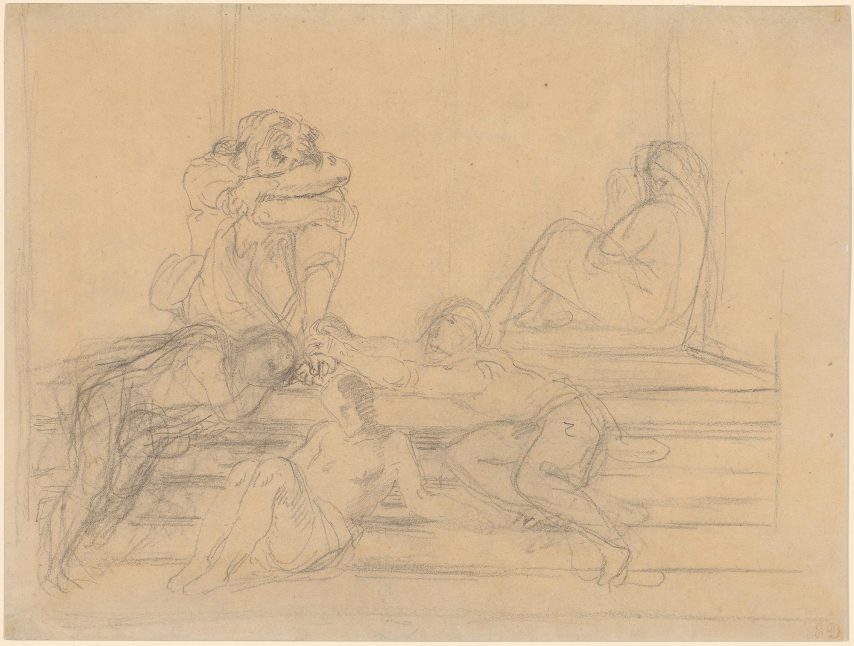 Palazzo Orologio – fortuna torre – Delacroix – MORGAN LIBRARY – 160534v_0001