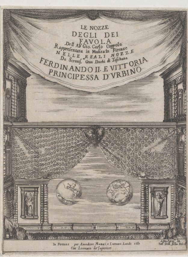 Altre personalità – Ferdinando II – frontespizio Nozze – Della Bella – RIJKSMUSEMUM