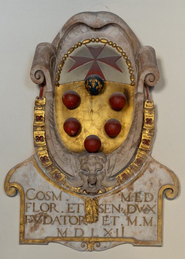 Palazzo Dodici – interno – stemma Cosimo I – TARTARELLI – 1_DSC_0150