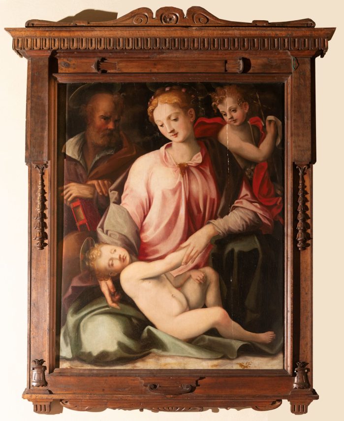 Carovana – Sala Stemmi – Tosini_Sacra_Famiglia – TARTARELLI – DSC_3219_Schiarito