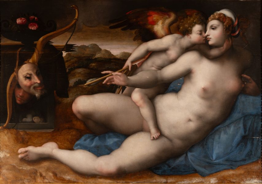 Carovana – Sala Stemmi – Venere_Cupido – TARTARELLI – DSC_3233_intero