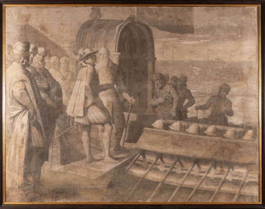 Carovana – Sala Stemmi – Veli, partenza – TARTARELLI – DSC_3242