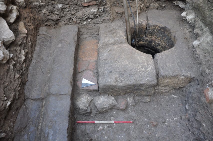 Piazza – sviluppo urbanistico – strutture età romana – TUMBIOLO