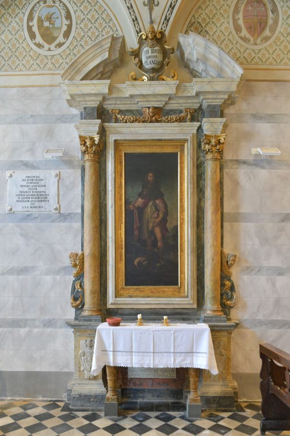 S. Rocco – interno – altare s. Rocco – TARTARELLI – DSC_1271_particolare