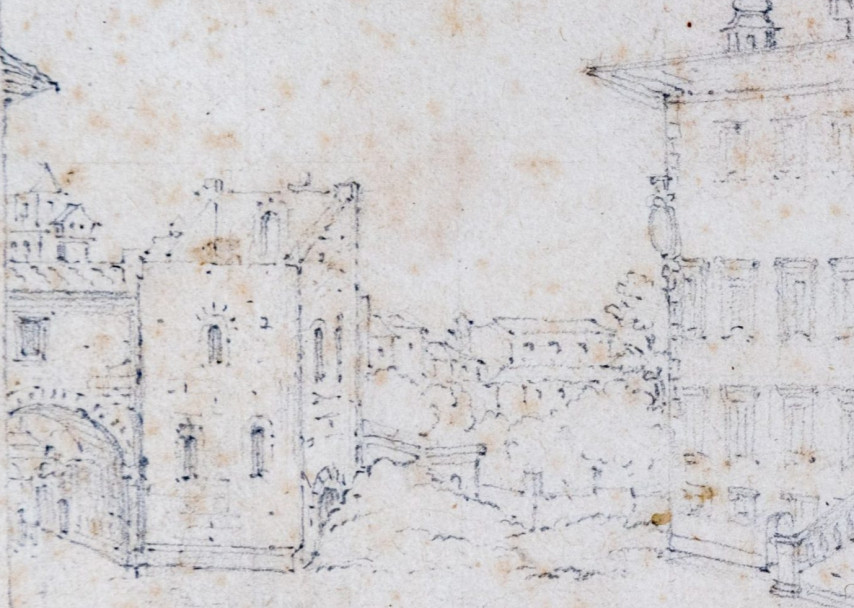Orologio – Torre Fame – vicende fino XVII – Palazzo Reale – TARTARELLI – DSC_8250-2part. torre
