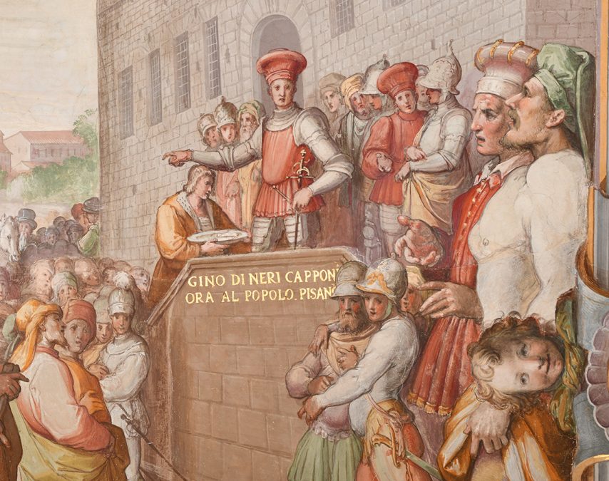 Il discorso di Gino Capponi, dopo la conquista di Pisa