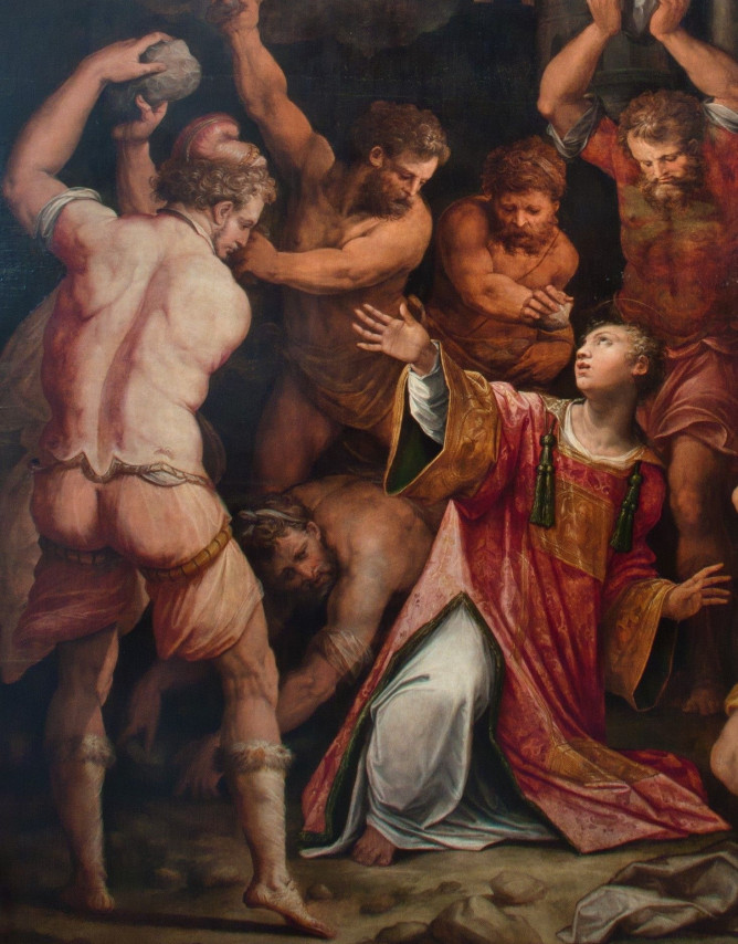 S. Stefano – Vasari_Lapidazione – particolare – Soprintendenza_dig. 9994_part.2