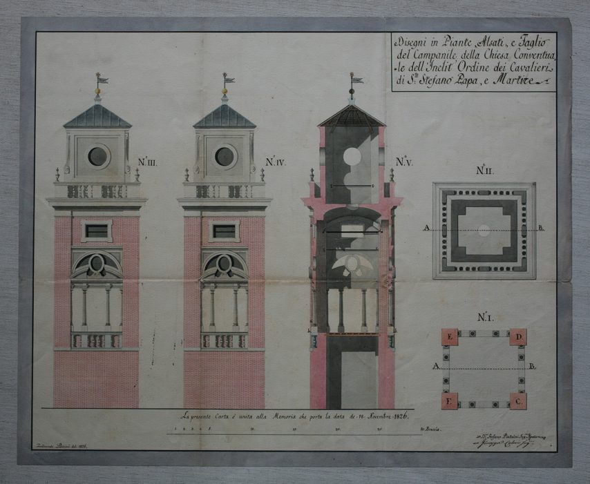 S. Stefano – campanile – ASPi – 0004 S.Stefano n.6834 c. 120r (è tra la 175-176)