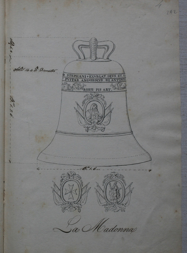 S. Stefano – campanile_campane – ASPi – 0025 S.Stefano n. 6834 c. 242r copia