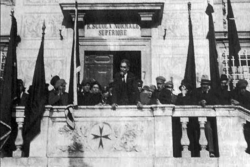 Comizio di Errico Malatesta