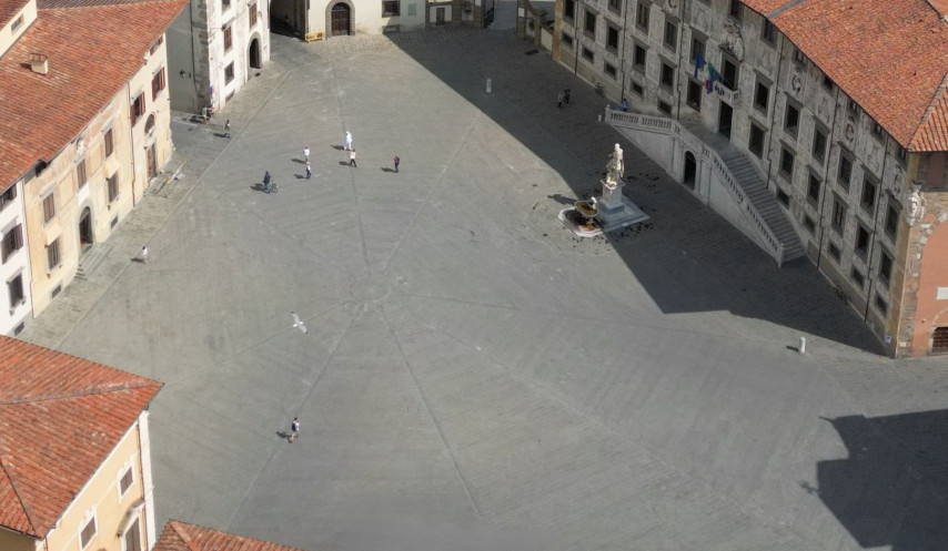 Piazza dei Cavalieri – Sviluppo novecentesco – FRECCIONI – DJI_0405_partiziale_pavimentazione