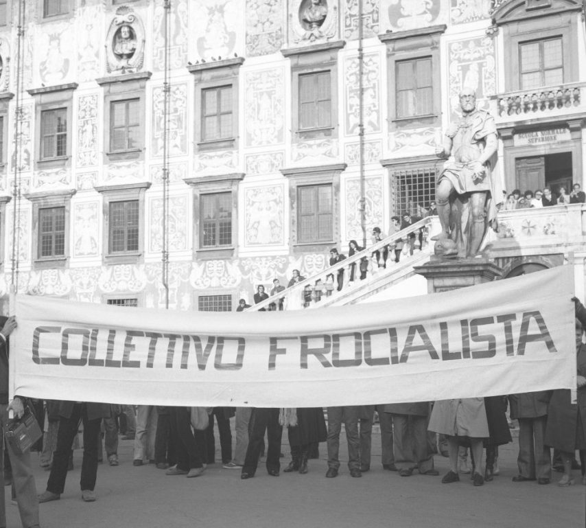 Prima manifestazione italiana dell’orgoglio gay