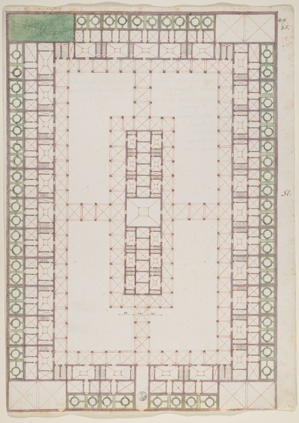 Piazza dei Cavalieri – sviluppo moderno e contemporaneo – case a schiera – GDSU – GDSU_687454_rd.