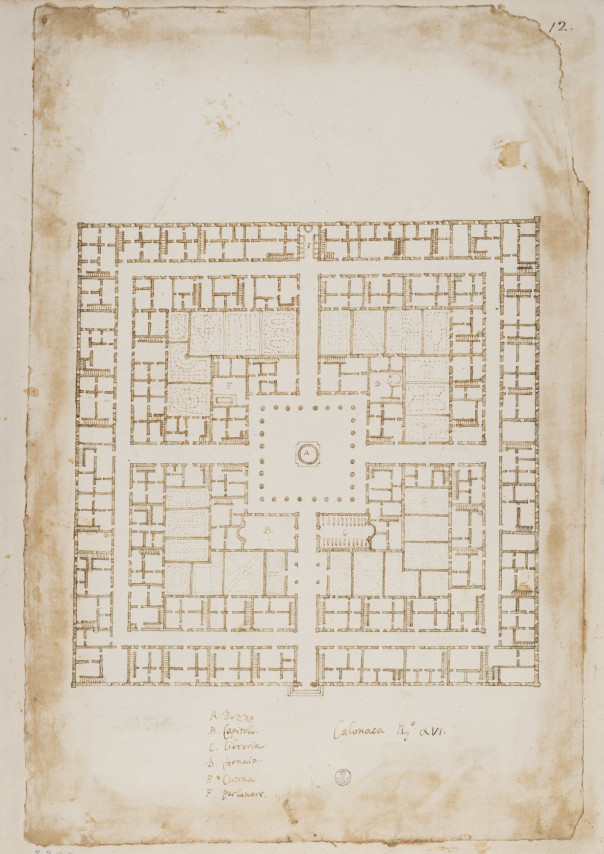 Piazza dei Cavalieri – sviluppo moderno e contemporaneo – case a schiera – GDSU_687456_rid