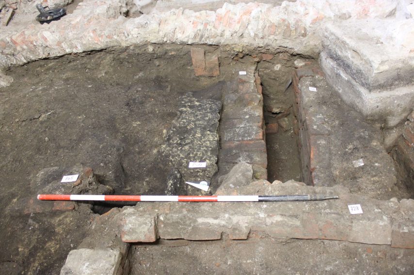 Palazzo Canonica – preesistenze medievali – indagini – SAET – US_750_01_scavi