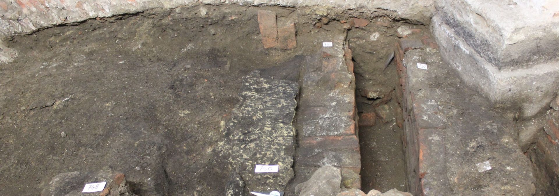 Palazzo Canonica – preesistenze medievali – indagini – SAET – US_750_01_scavi_testata