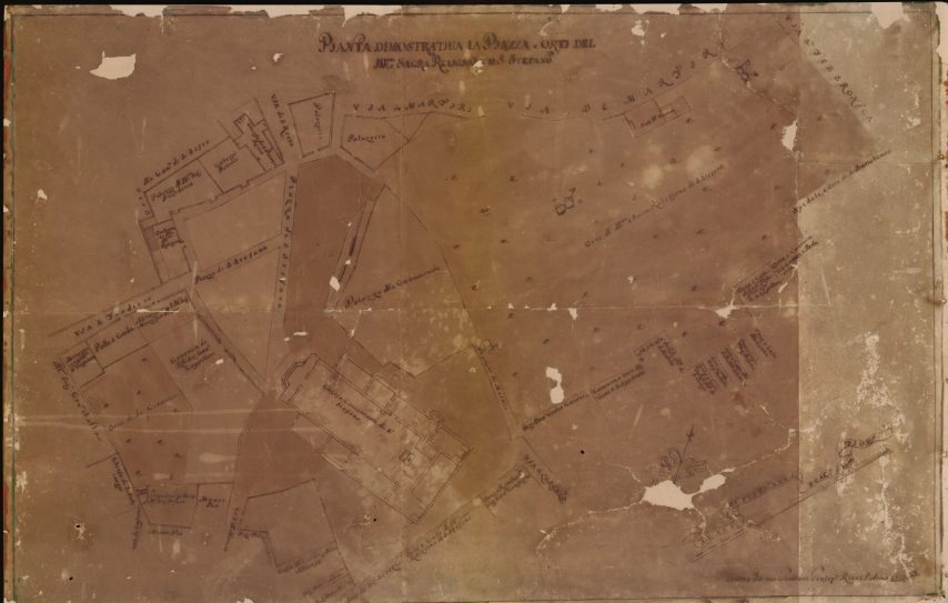 INTERO – Pianta RICCI 1732 – ASPi – 0058 S. S. pianta n. 5