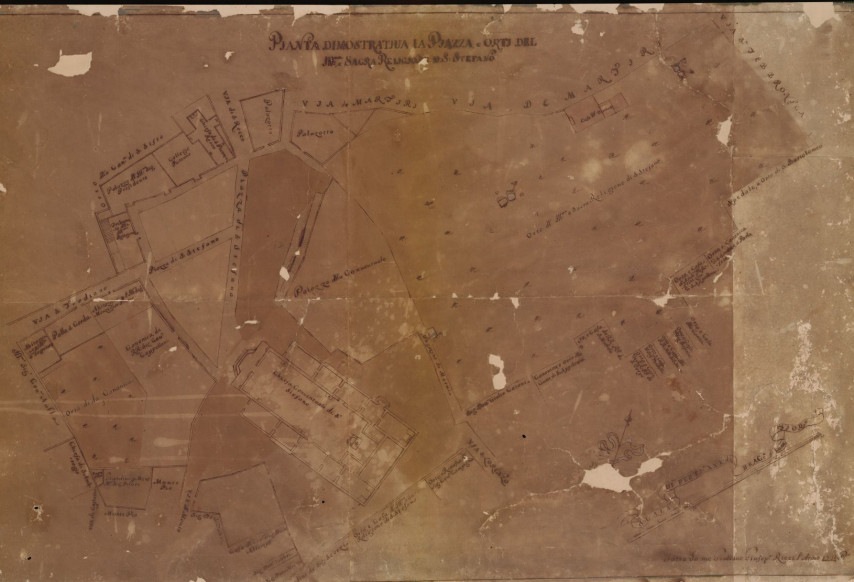 INTERO – Pianta RICCI 1732 – ASPi – 0058 S. S. pianta n. 5