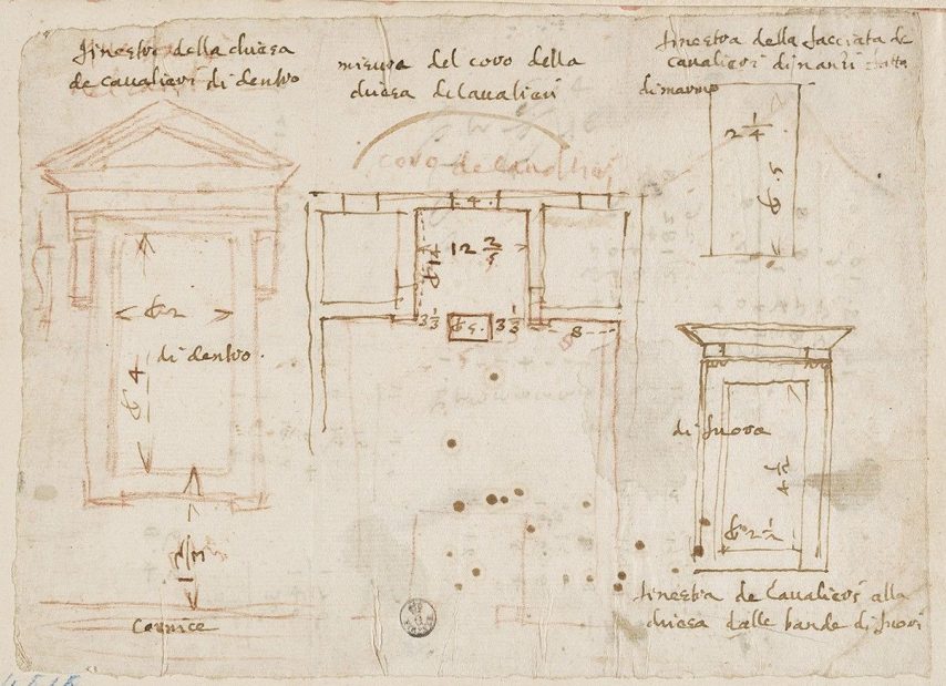 S. Stefano – fasi – Vasari – Firenze GDSU – 4515 A