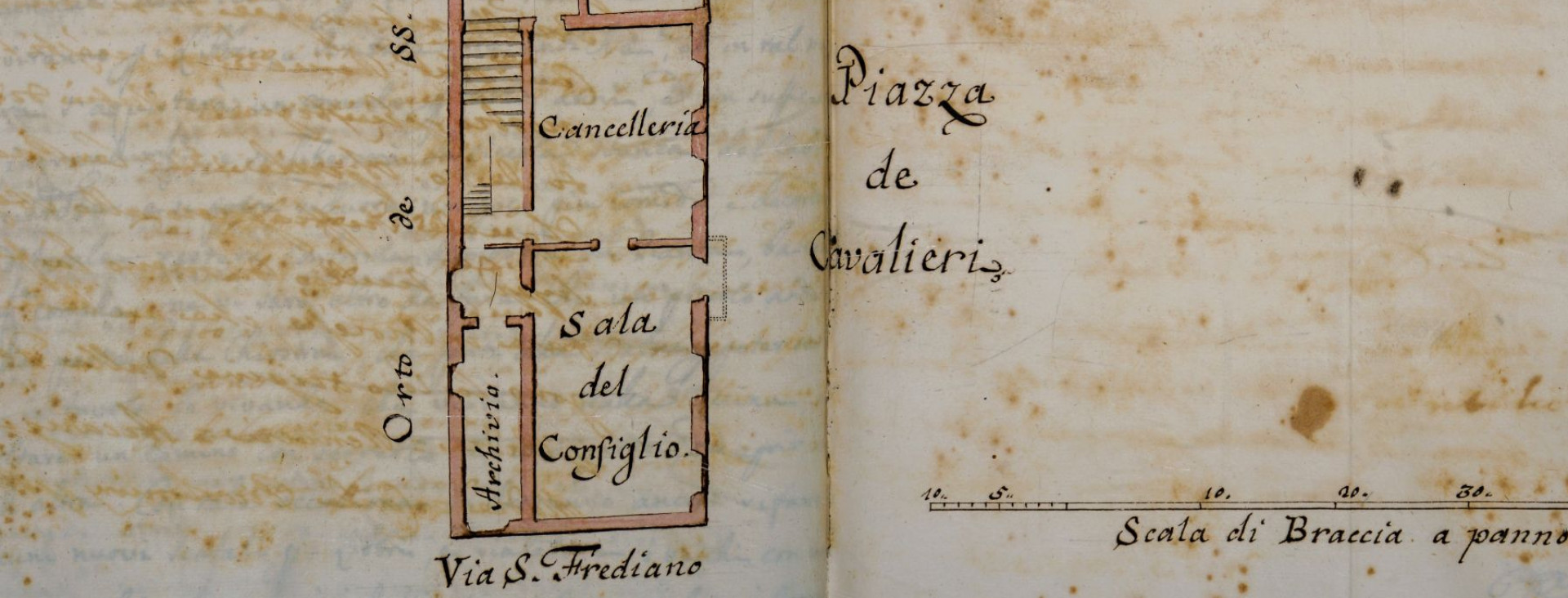 Dodici – fasi – S. S. filza n. 1472 ins. n. 333 pianta_part.testata